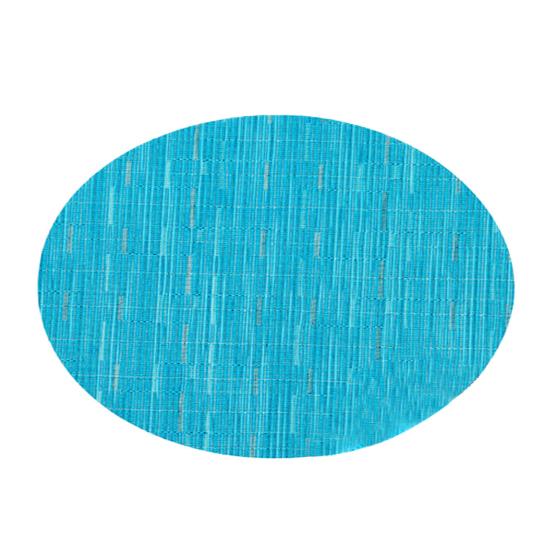 Place Mat Anti-scratch Insulated Oval Anti-slip PVC Table Placemat Household Supplies