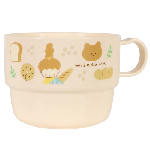 Kutsuwa Mizutama Plastic Cups (Set of 3) MU004 Made in Japan
