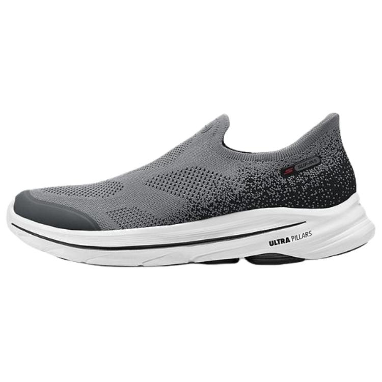 Skechers MEN S GO WALK Abrasion Resistant Breathable Low Top Casual Shoes Men s Gray 43.5