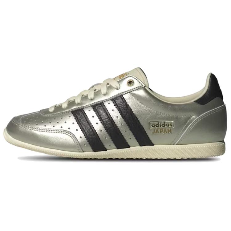 Adidas Japan Silver Black Women Sneakers Core-Black Cream-White JS4015