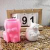 Easters Rabbits Molds Casting Molds Plasters Molds Animal Silicone Mould Ornament Molds Castings Molds Epoxy Resin Molds