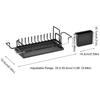 Extendable Bottom Tray Dish Drainboard Space-Saving Kitchen Tableware Organizer  Spoon