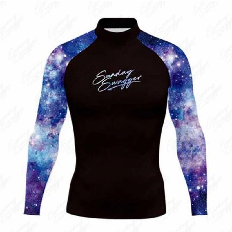 

Outdoor Diving Suit Quick-drying Long-sleeved Surfing Sunscreen Swimming Professional Swimsuit XXXL