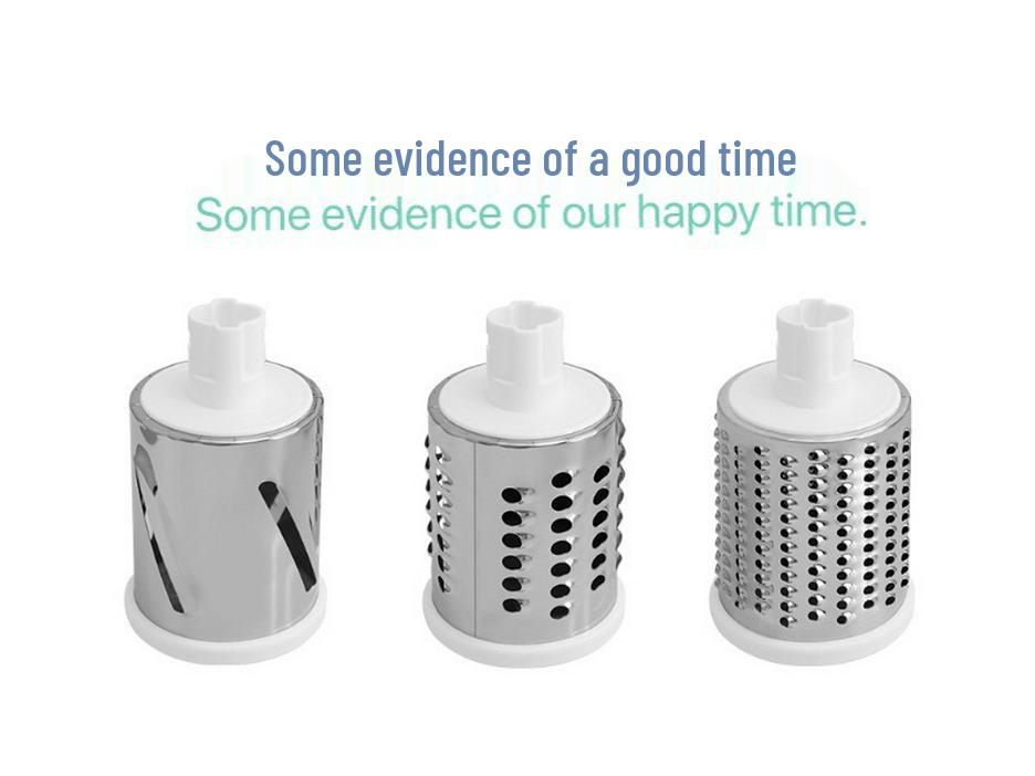 Manual Hand-Cranked Multifunctional Vegetable Cutter & Shredder