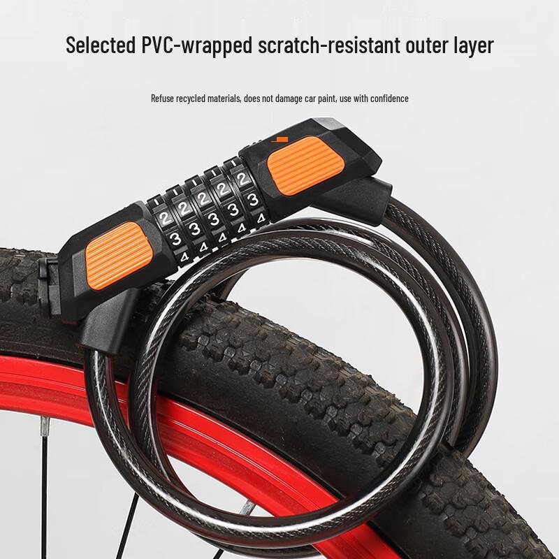 Four Ten Thousand Miles Bicycle Anti-Theft Password Lock
