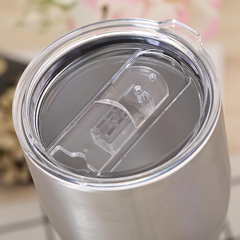 Stainless Steel High Stem 10oz Double Wall Champagne and Cocktail Glass