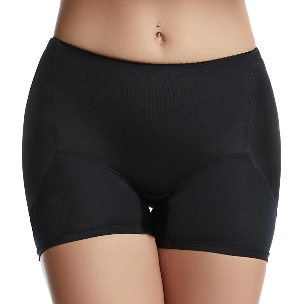 Womens Butt Lifter Shapewear Panties Hip Enhancer Body Shaper Boyshort Control Panties Fake Ass Padded Shorts Push Up Buttock Seamless Underwear