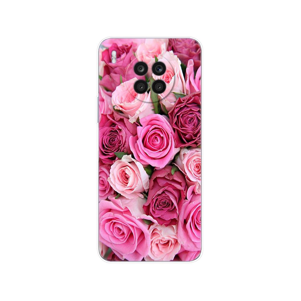 For Honor 50 Lite Case 6.67 Inch Silicon Back Cover Phone Case For Huawei Honor 50 Lite Soft Case TPU Bumper 50Lite Light Funda