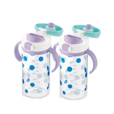 Taza para beber Richell AQ para salir, 320ml, azul claro, 2 piezas, Artículos populares coreanos para la crianza