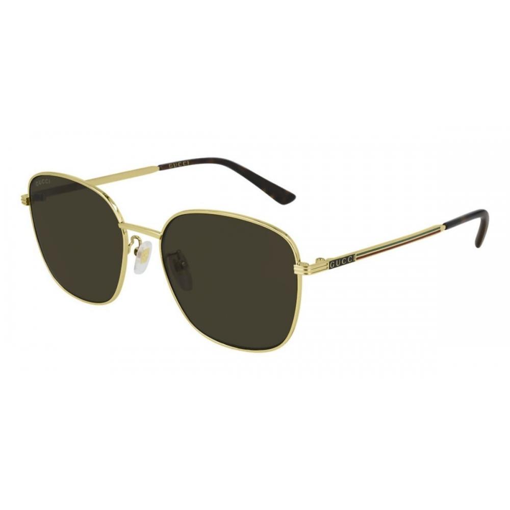 

Gucci Gg0837sk Asian Fit 002 Men Sunglasses Gold/57