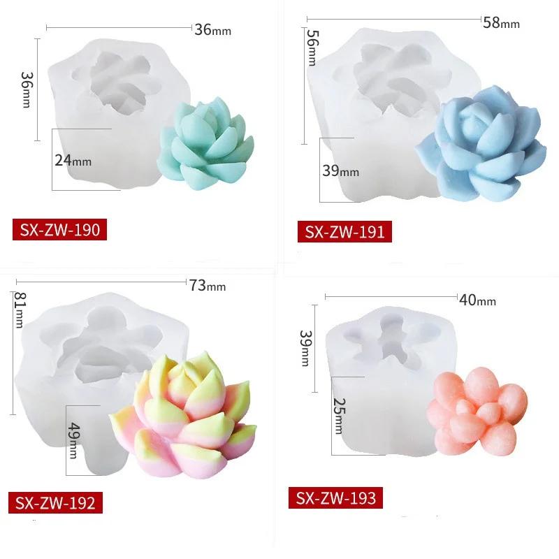 Meaty Silicone Mold Turning Candy Jelly Pudding Cake Mold DIY Fragrant Candle Silicone Epoxy Mold