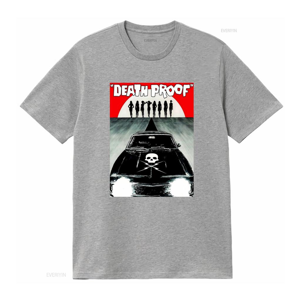 Death Proof StuntUnisex Mike Tarantino Russ Meyer Cult Movie T Shirt M Vintage Washed Top For Everyday Wear Homme Soft