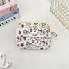 Multifuctional Mini Canvas Coin Purse Korean Style Sanitary Napkin Storage Bag Cute Wallet  Travel