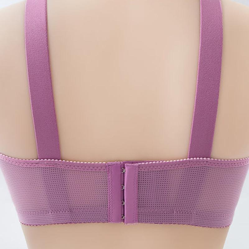 Large Size Thin Section Without Steel Ring, Mother Gathers Underwear, Breast Milk, Anti-sagging, Anti-glare, High-end Bra for Women