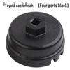 Aluminum Cap Oil Filter Wrench for 901/902 Filters: Bowl-Type Removal Tool