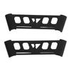 2PCS Black Shelf Side Buckles Lightweight Triangle Rack Brackets Durable Camping Shelf Clips  Picnic