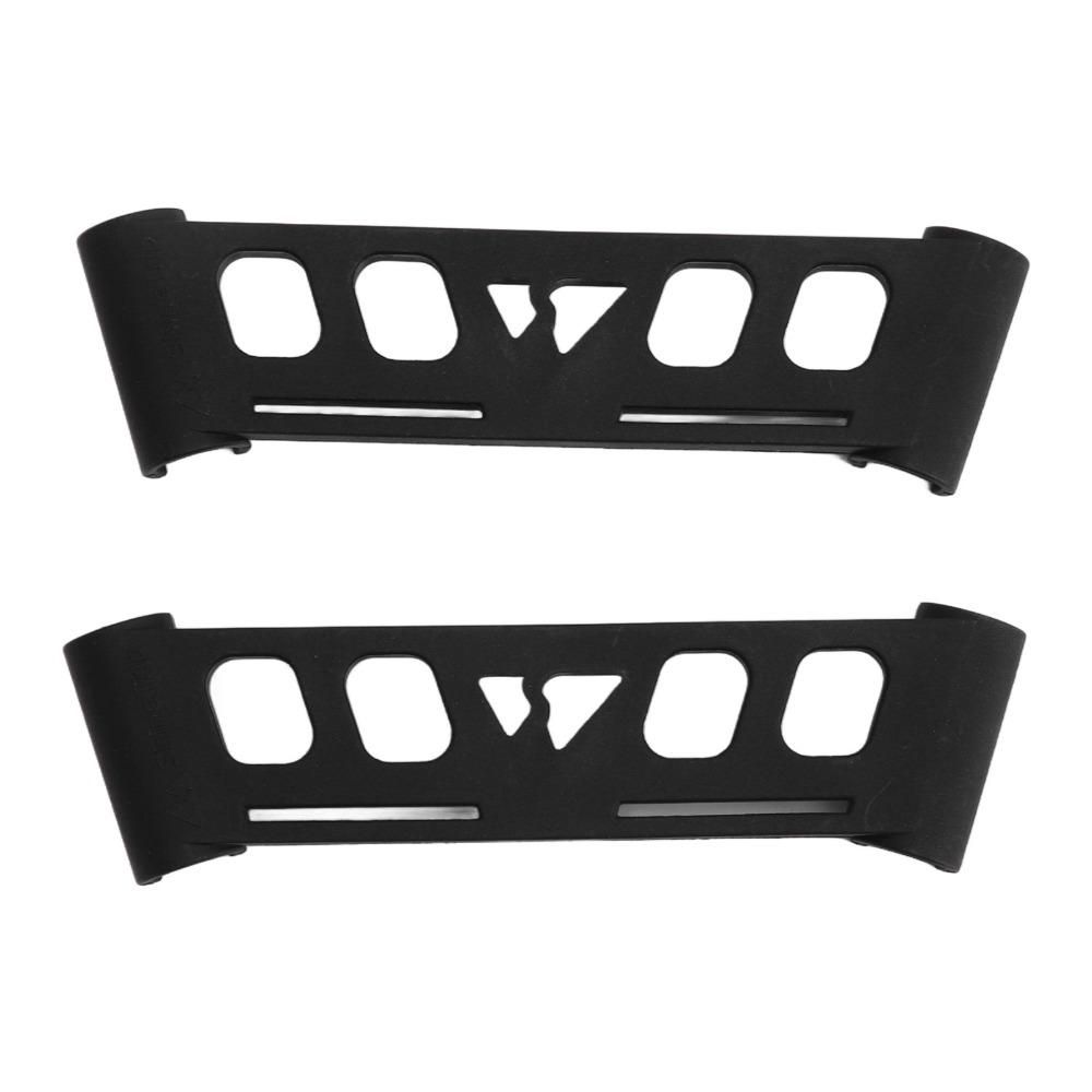 2PCS Black Shelf Side Buckles Lightweight Triangle Rack Brackets Durable Camping Shelf Clips Picnic