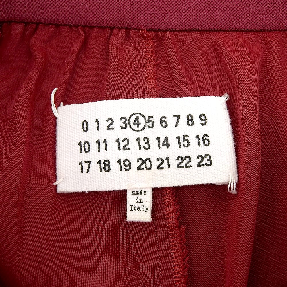 Maison Margiela Maison Margiela Long Pants Bottoms Women's Bordeaux Size 36 S51KA0295 Bottoms 36 BordeauxUsed