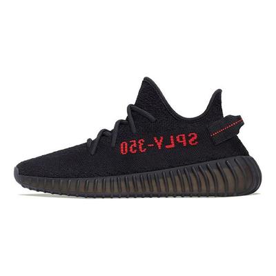 Originals Yeezy Boost 350 V2 Bred Fabric Sports Comfortable Low Top Lifestyle Shoes Unisex Sneakers Black CP9652-2020