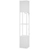 Duo Light Floor Shelves - White