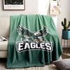 Philadelphia Eagles (28) Decke Geeignet für Alle Jahreszeiten Und Perfekt Für Nickerchen Bietet Lebendige Farben Ein Ideales Geschenk Für Familie Und Freunde