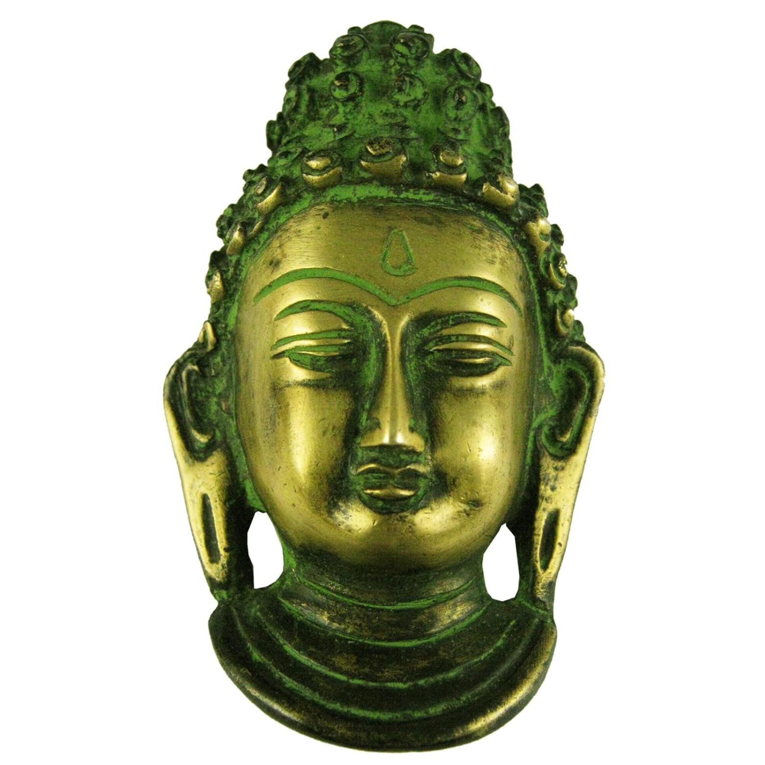 Lord Budha Buddha Brass Idols, Religious Statue, Home Decor, Brass, Multicolor