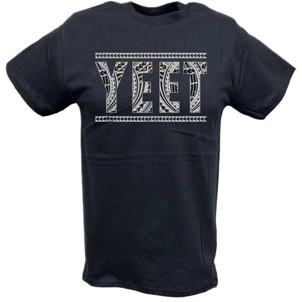 Main Event Jey Uso YEET Black Tshirt M