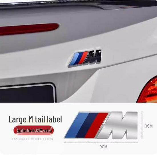 Compatible Grille & Fender Emblem for BMW 1, 3, 5 Series, X1, X2, X5, X6, M3