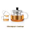 SAMADOYO Heat-Resistant Glass Teapot Set