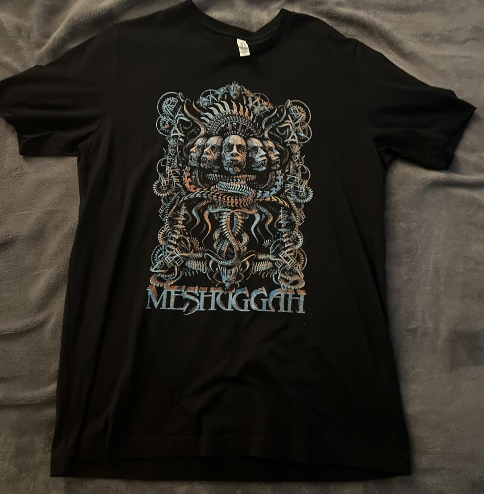 Meshuggah Band T Shirt Men’s Short Sleeve L Unisex T-Shirt XL
