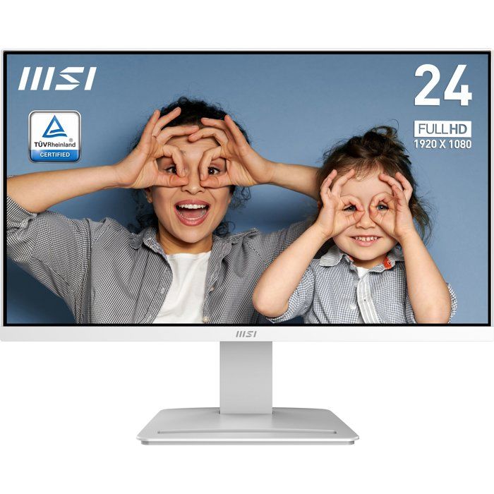 Msi Blanc Pro Mp2412w Écran Plat De Pc 60,5 Cm (23.8 ) 1920 X 1080 Pixels Full Hd Lcd - Neuf - Image 6