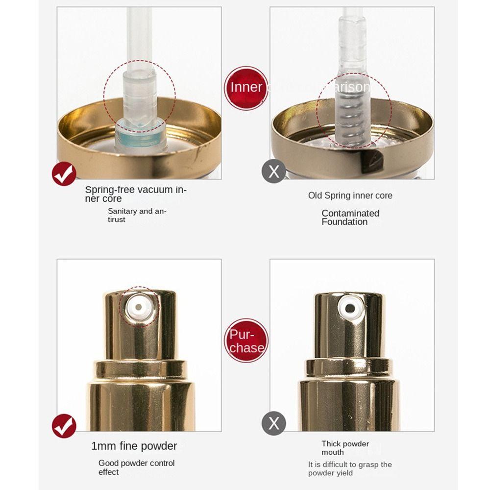 Accessories Transparent Cap Liquid Foundation Pump Cosmetics Tools Press Pump Head Makeup Pump