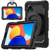 For Xiaomi Redmi Pad SE 4G 8.7 Inch Kickstand Case PC+Silicone Tablet Cover with Shoulder Strap