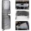 Windshield Flag Sunshade Sun Shade Heat Shield Sun Visor Mat Compatible With Jeep Wrangler Rubicon Sahara TJ JK JKU 2 Door & 4 Door