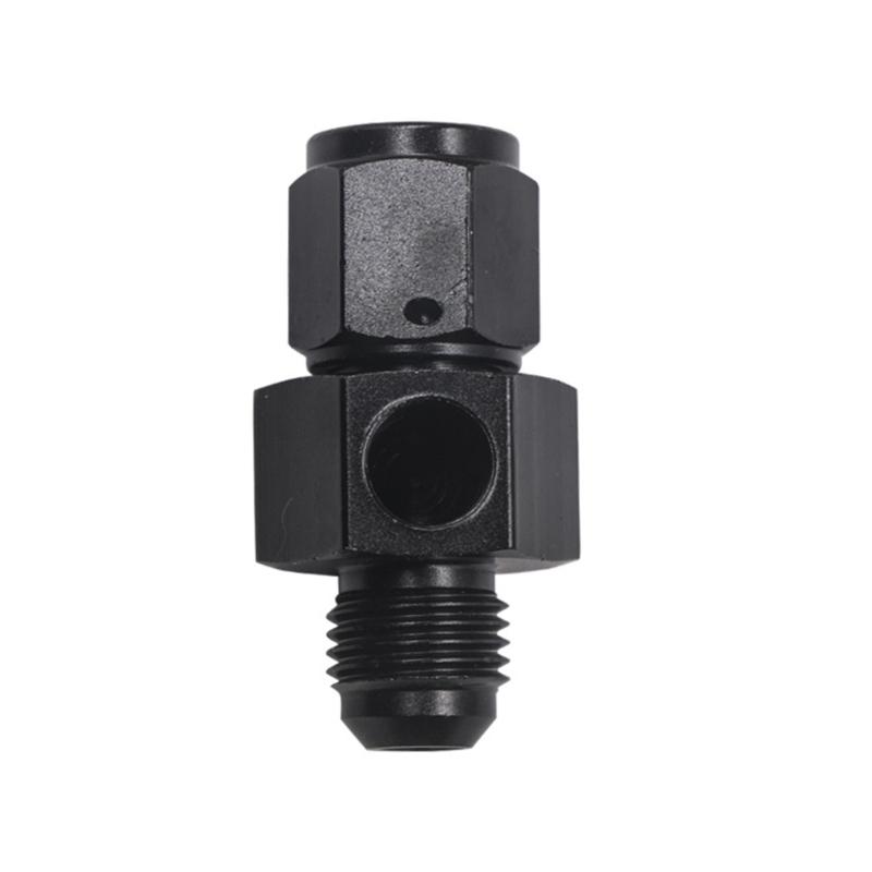 Aluminum Male to Female Adapter with 1/8NPT Port Oil Cool Joint Flexible Male to Female Adapter with 1/8NPT Port