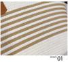 Stylish Large Capacity Striped Woven Beach Tote with Custom Logo