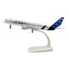 20cm Prototype A320 Aircraft Model Metal Replica Miniature Airplane with Landing Gears Room Decor Souvenir Toy Aviation Collecte