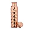 Pure Copper Bottle (Vintage Diamond)