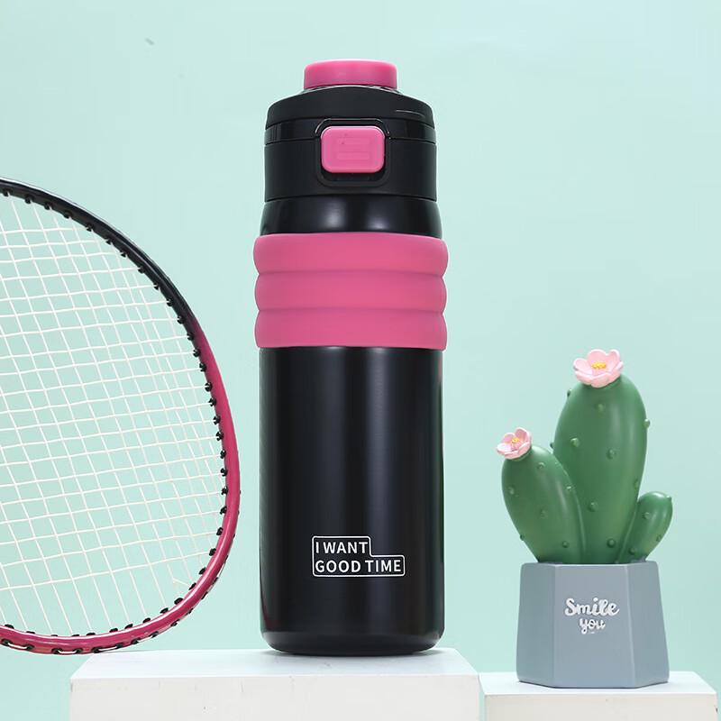 BEANBEANLOVE 316 Stainless Steel Dual-Drink Insulated Water Bottle