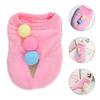 1Pcs Warm Pet Vest for Dogs Adorable Winter Dog Clothes Breathable Comfortable Puppy Garment Fashionable Design Ideal for Daily