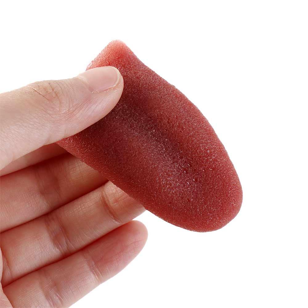 3PCS Realistic Stretchable Tongue Simulation Magic Tongue Fool's Tricky Tongue Toy  Party