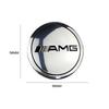 GOX3   56mm Car Wheel Hub Emblem Rim Center Decoration Sticker for Mercedes Benz AMG AMG GLA GLK W205 W210 Interior Mouldings LGTZ-TRe