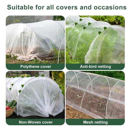 25/36/50Pcs Plant Support Piles Easy Installation Ultra-Fine Garden Stakes Rust-resistant Garden Pillars Home Garden Supplies