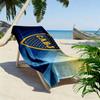 Club Atletico Boca Juniors Print Beach Towel, Large Soft Quick Dry Towel for Beach Camping Swimming
