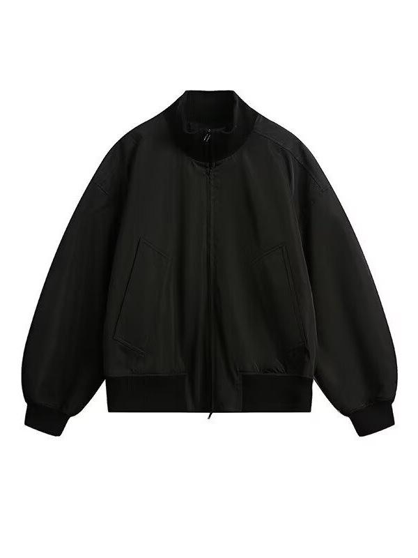 Men's Retro Stand Collar Jacket - Trendy, Comfortable, Casual Outerwear