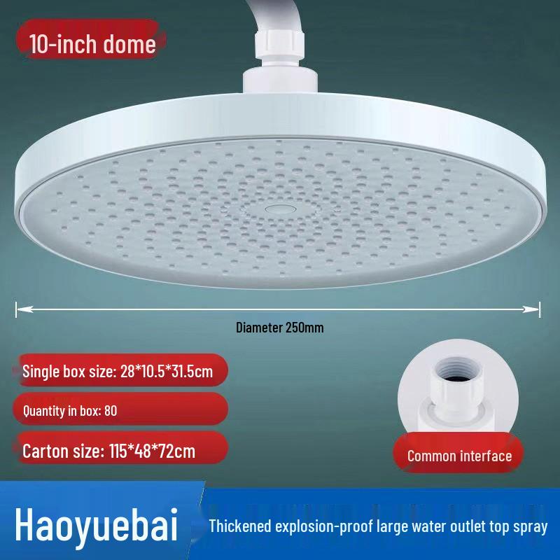Set Booster per Soffione Doccia Pressurizzato per Bagno in Hotel e Casa