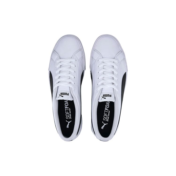 Puma Bari Z Weiß Schwarz Unisex Sneaker 373033-01