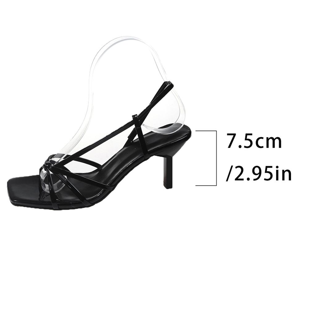 New Sandals Women's Shoes Summer 2025 High Heels Stiletto Elegant Party Stripper Fashion Sexy  Designer