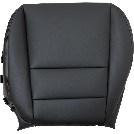 Driver Side Bottom Replacement Leather Seat Cover Tan Compatible with Acura MDX 2007 2008 2009 2010 2011 2012