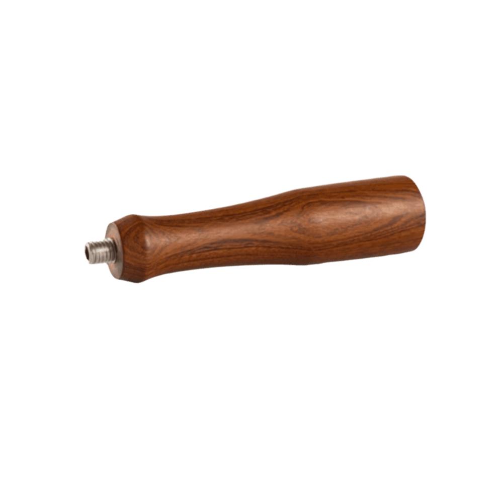 Brown Wooden Coffee Filter Handle M10 Thread Coffee Filter Handle for M10 Coffee Machine